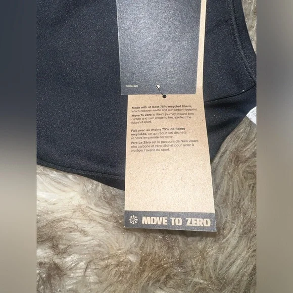 Nike Black Sports Bra - Picture 5 of 7